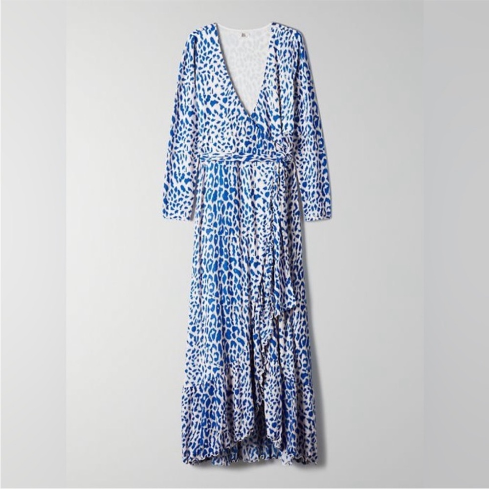 Little Moon Celestia Dress Long Sleeve Wrap